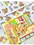 Sevimli Sanrio Karakterli Capybara 12 Yaprak Mini Defter Sticker Turuncu Renk 4