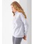 Kadın Kapüşonlu Ceylan Nakışlı 3ip Sweatshirt Gri - 2622 4