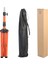 Kuaför Eğitim Mankeni İçin Metal Tripod - Turuncu - Taşıma Çantası 5