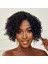 Siyah Kısa Afro Yan Tül Peruk 1