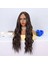 Koyu Kumral Dalgalı Uzun Tül Peruk 3
