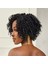 Siyah Kısa Afro Yan Tül Peruk 4