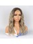 Kumral / Balköpüğü Ombre ve Röfleli Küt Tül Peruk 2