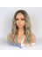 Kumral / Balköpüğü Ombre ve Röfleli Küt Tül Peruk 3