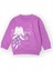 Kız Bebek Sweatshirt Bisiklet Yaka Uzun Kol 1
