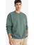 Relax Fit Bisiklet Yaka Kalın İçi Yumuşak Tüylü Basic Düz Sweatshirt T5139AZ25AU 1