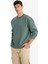 Relax Fit Bisiklet Yaka Kalın İçi Yumuşak Tüylü Basic Düz Sweatshirt T5139AZ25AU 3