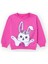 Kız Bebek Sweatshirt Bisiklet Yaka Uzun Kol 1