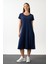 Alexandergardi Kısa Kollu Salaş Elbise (B22-43600) 2