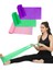3'lü Pilates Lastiği Seti, 3 Direnç Seviyesi, 150X15 Cm, Egzersiz Bandi 1