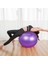 Mor 55 cm Pilates Topu, Dayanıklı ve Kullanışlı Egzersiz Ekipmanı 2