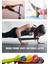5'li Farklı Dirençte Renkli Aerobik ve Pilates Lastikleri, Spor Için Uygun 2