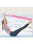 Mor Orta Direnç Pilates Lastiği 3'lü Set, Sağlıklı Egzersiz Için Uygun 3