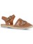 Kahverengi Deri Kadın Espadril Sandalet 01WL0453 01WL0453 2