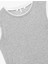 Slim Fit Bisiklet Yaka Biyeli Kolsuz Bluz 3