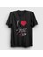 Unisex Siyah I Love Stray Kids T-Shirt 1