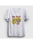 Unisex Beyaz Poster Ren And Stimpy T-Shirt 1