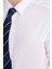 Slim Fit Beyaz Non-Iron %100 Pamuk Doğa Dostu Ekoteks Belgeli Ütü Gerektirmez Gömlek 3