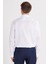 Slim Fit Beyaz Non-Iron %100 Pamuk Doğa Dostu Ekoteks Belgeli Ütü Gerektirmez Gömlek 5