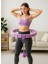 Akıllı Egzersiz Çemberi 24 Bölüm Parça Mor Renk Fitness Spor Egzersiz Halkası Sayaçlı 1