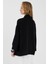 Siyah %100 Pamuk Cepli Müslin Kimono 8065A 5