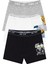 Erkek Çocuk Boxer 3'lü (%96 Pamuk - %4 Elastan) 1