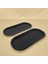 Home 2'li Oval Sunumluk Tepsi - Mat Siyah 3