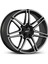 EM19 Inç 5X112 Mercedes E200 C200 Siyah Elmas Kesim Jant Modeli (4 Adet) 1