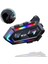 Y20 Motosiklet Bluetooth Kulaklık, 5.3 Çağrı, Gürültü Önleyici, Rgb Işık, Su Geçirmez 1