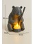 Dekoratif Tealight Mum Hediyeli Ayı Panda 3