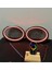 Dokunmatik Neon Işıklı Oval Hoparlör Kapağı 2’li Takım, 6x9 Boyut 2
