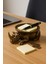 Dekoratif Tasarım Gold Gergedan Sunum Not Pratik Gereç Vegan Üretim 14 x 14 cm 2