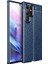 Samsung Galaxy S22 Ultra Kılıf Deri Görünümlü Deriko Premium Silikon Kapak 1