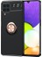 Samsung Galaxy M32 Kılıf Metal Stant Olabilen Yüzüklü Flexring Premium Silikon Kılıf 1