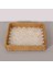 Mylamp Kare Kremy 23X23X3 Sedefli Rattan Tepsi & Duvar Dekoru 2
