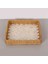 Mylamp Kare Kremy 23X23X3 Sedefli Rattan Tepsi & Duvar Dekoru 3