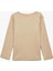Kahverengi Kız Bebek Sweatshirt 6WMG10062AK 2