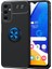 Samsung Galaxy A14 Kılıf Manyetik (Metal) Yüzüklü ve Stant Olabilen Rewon Premium Silikon Kapak 1