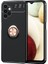 Samsung Galaxy A13 4g Kılıf Manyetik (Metal) Yüzüklü ve Stant Olabilen Rewon Premium Silikon Kapak 1
