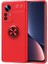 Xiaomi Mi 12 Kılıf Metal Stant Olabilen Yüzüklü Flexring Premium Silikon Kılıf 1