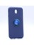 Samsung Galaxy J7 Pro Kılıf Manyetik (Metal) Yüzüklü ve Stant Olabilen Rewon Premium Silikon Kapak 1