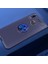 Huawei Y7 Prime 2019 Kılıf Metal Stant Olabilen Yüzüklü Flexring Premium Silikon Kılıf 1