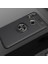 Huawei P20 Lite Kılıf Metal Stant Olabilen Yüzüklü Flexring Premium Silikon Kılıf 1