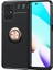 Redmi 10 Kılıf Manyetik (Metal) Yüzüklü ve Stant Olabilen Rewon Premium Silikon Kapak 1
