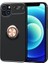 iPhone 13 Mini Kılıf Metal Stant Olabilen Yüzüklü Flexring Premium Silikon Kılıf 1