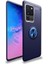 Samsung Galaxy S20 Ultra Kılıf Metal Stant Olabilen Yüzüklü Flexring Premium Silikon Kılıf 1
