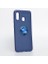 Samsung Galaxy A30 Kılıf Manyetik (Metal) Yüzüklü ve Stant Olabilen Rewon Premium Silikon Kapak 1