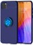 Huawei Y5P Kılıf Manyetik (Metal) Yüzüklü ve Stant Olabilen Rewon Premium Silikon Kapak 1