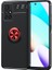 Redmi 10 Kılıf Metal Stant Olabilen Yüzüklü Flexring Premium Silikon Kılıf 1