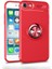 iPhone Se 2022 Kılıf Metal Stant Olabilen Yüzüklü Flexring Premium Silikon Kılıf 1